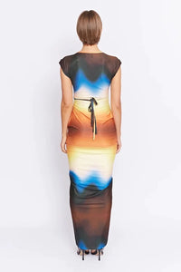 Pfeiffer Lexington Midi Dress- Earth