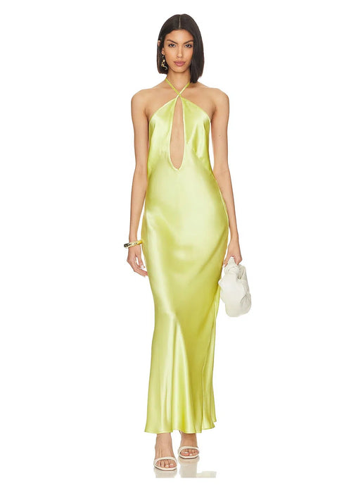 Natalie Rolt Irena Dress- Lemon