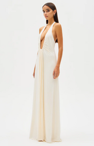 Misha Jennifer Cupro Maxi Dress