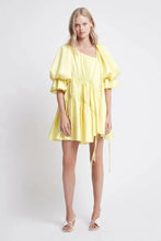 Load image into Gallery viewer, Aje Hushed Asymmetric Dress Yellow