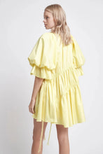 Load image into Gallery viewer, Aje Hushed Asymmetric Dress Yellow