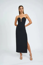 Load image into Gallery viewer, By Johnny Ginny Scoop Midi Black Size AU 8