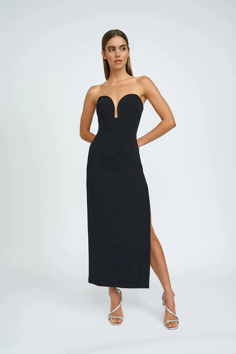 By Johnny Ginny Scoop Midi Black Size AU 8